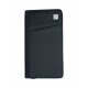 AIRLINE ZIP PASSPORT HOLDER - BLACK