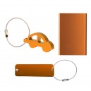 Car Keyring, Calculator, Card Case Set - Aluminum